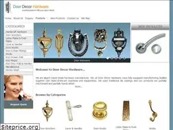 Sites similar to doordecorhardware.com