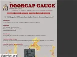 Sites similar to doorgapgauge.com