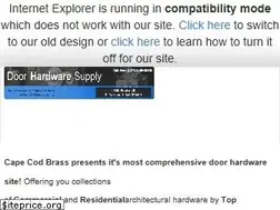Sites similar to doorhardwaresupply.com
