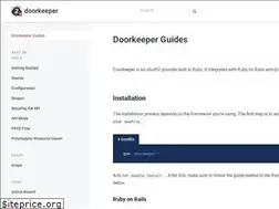 Sites similar to doorkeeper.gitbook.io