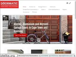 Sites similar to doormatic.co.za