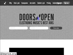 Sites similar to doorsopen.co