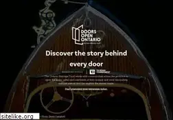 Sites similar to doorsopenontario.on.ca