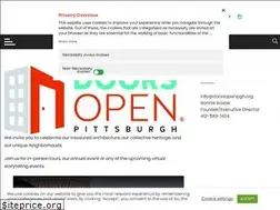 Sites similar to doorsopenpgh.org