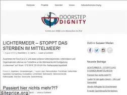 Sites similar to doorstepdignity.de