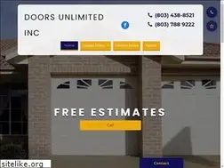 Sites similar to doorsunlimitedincsc.com