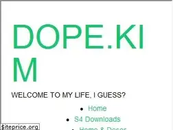 Sites similar to dope.kim