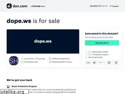 Sites similar to dope.ws