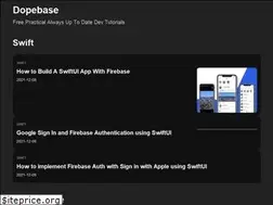 Sites similar to dopebase.com