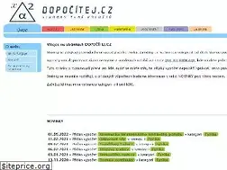 Sites similar to dopocitej.cz