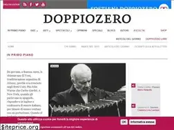 Sites similar to doppiozero.com