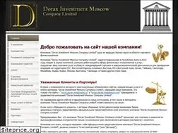 Sites similar to dorax-investment.ru