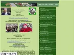 Sites similar to dorchestergardenclub.com