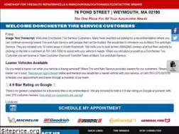 Sites similar to dorchestertire.com