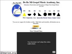 Sites similar to doremigospelmusicacademy.com