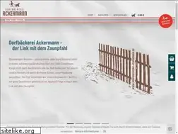 Sites similar to dorfbaeckerei-ackermann.de