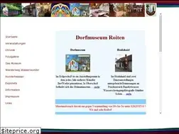Sites similar to dorfmuseum-roiten.at