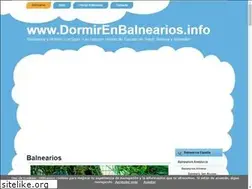Sites similar to dormirenbalnearios.info