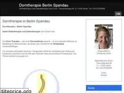 Sites similar to dorntherapie-berlin.de