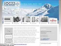 Sites similar to dorr-kaelte.de