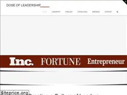 Sites similar to doseofleadership.com