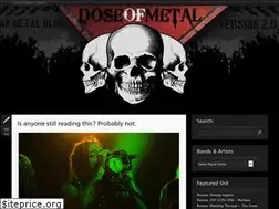 Sites similar to doseofmetal.com