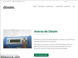 Sites similar to dosim.com