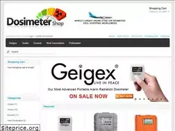 Sites similar to dosimetershop.com
