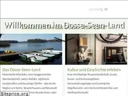 Sites similar to dosse-seen-land.de
