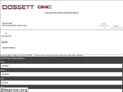 Sites similar to dossettgmc.com