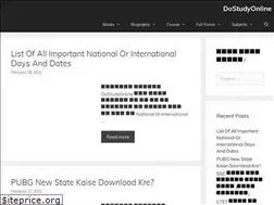 Sites similar to dostudyonline.com