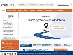 Sites similar to dotacni.info