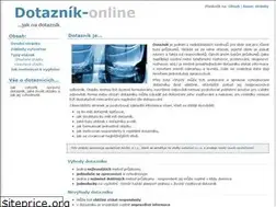 Sites similar to dotaznik-online.cz