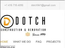 Sites similar to dotchconstruction.ca
