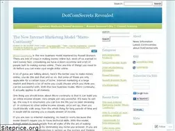 Sites similar to dotcomsecrets.wordpress.com