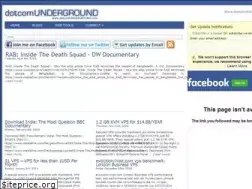 Sites similar to dotcomunderground.com