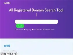 Sites similar to dotdb.com