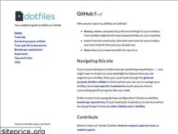 Sites similar to dotfiles.github.io