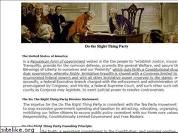 Sites similar to dotherightthingparty.com