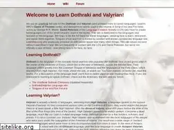 Sites similar to dothraki.org
