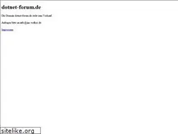Sites similar to dotnet-forum.de