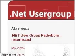 Sites similar to dotnet-paderborn.de