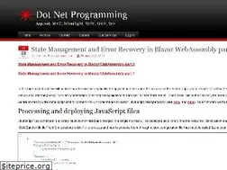 Sites similar to dotnet-programming.com