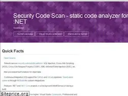 Sites similar to dotnet-security-guard.github.io