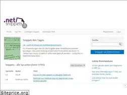 Sites similar to dotnet-snippets.de