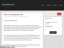 Sites similar to dotnetblogengine.net