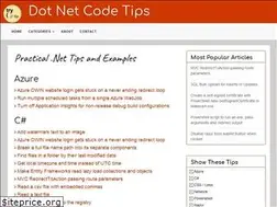 Sites similar to dotnetcodetips.com