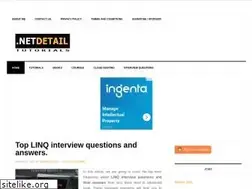 Sites similar to dotnetdetail.net