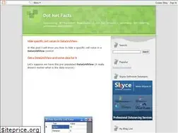 Sites similar to dotnetfacts.blogspot.com