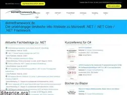 Sites similar to dotnetframework.de
